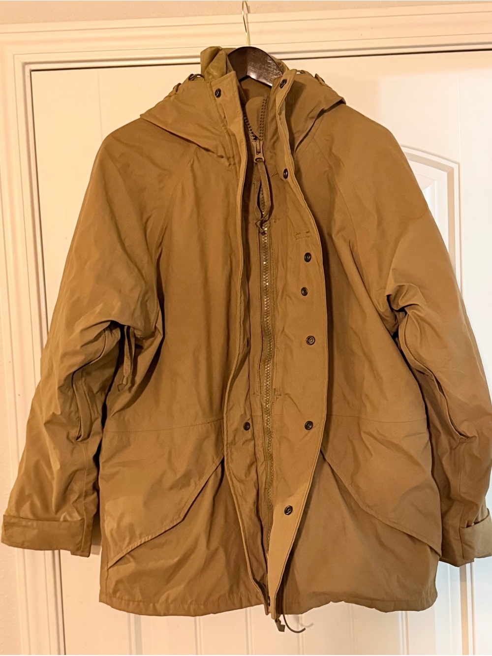 Voodoo Tactical Extreme Cold Weather ECW Parka Coyote Medium Fleece Liner